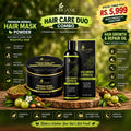 HAIR CARE DUO|Hair Growth & Repair Oil 200ml|Premium Herbal Hair Mask Powder 100g|Natural Hair Treatment